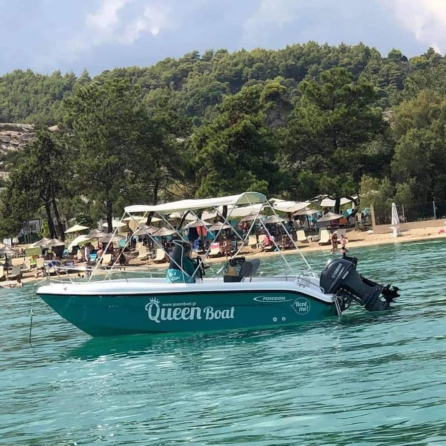 Райский Уголок Nea Moudania Esterno foto